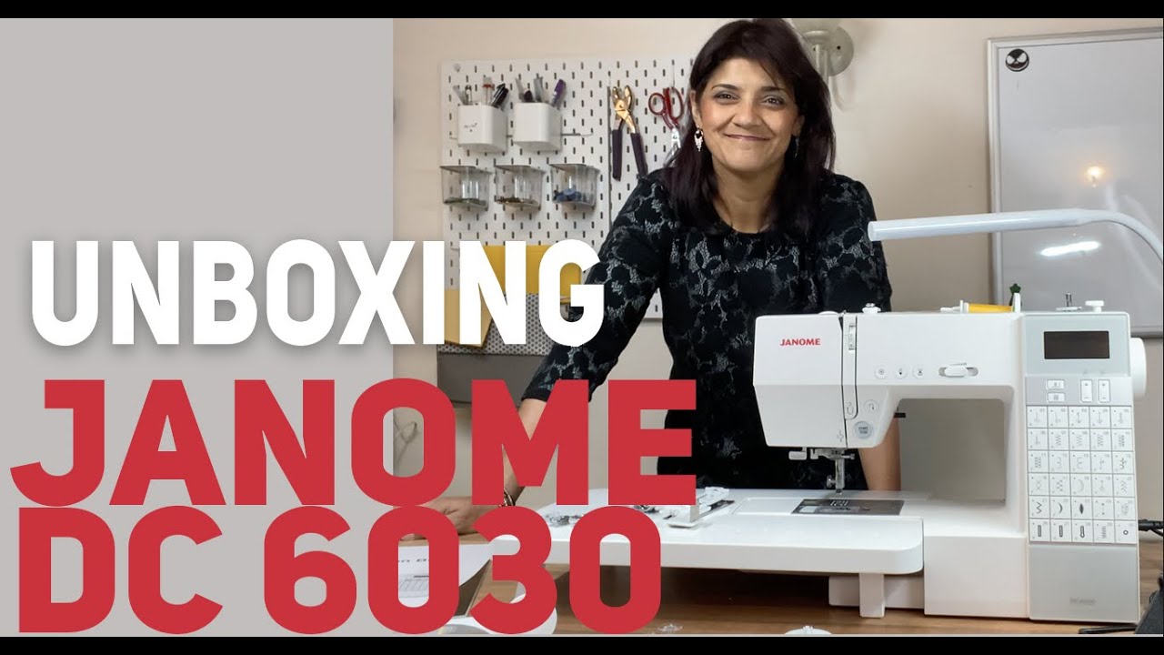 📦 Unboxing Janome - DKS30 DC6030 Sewing Machine Review - #sewwithabi