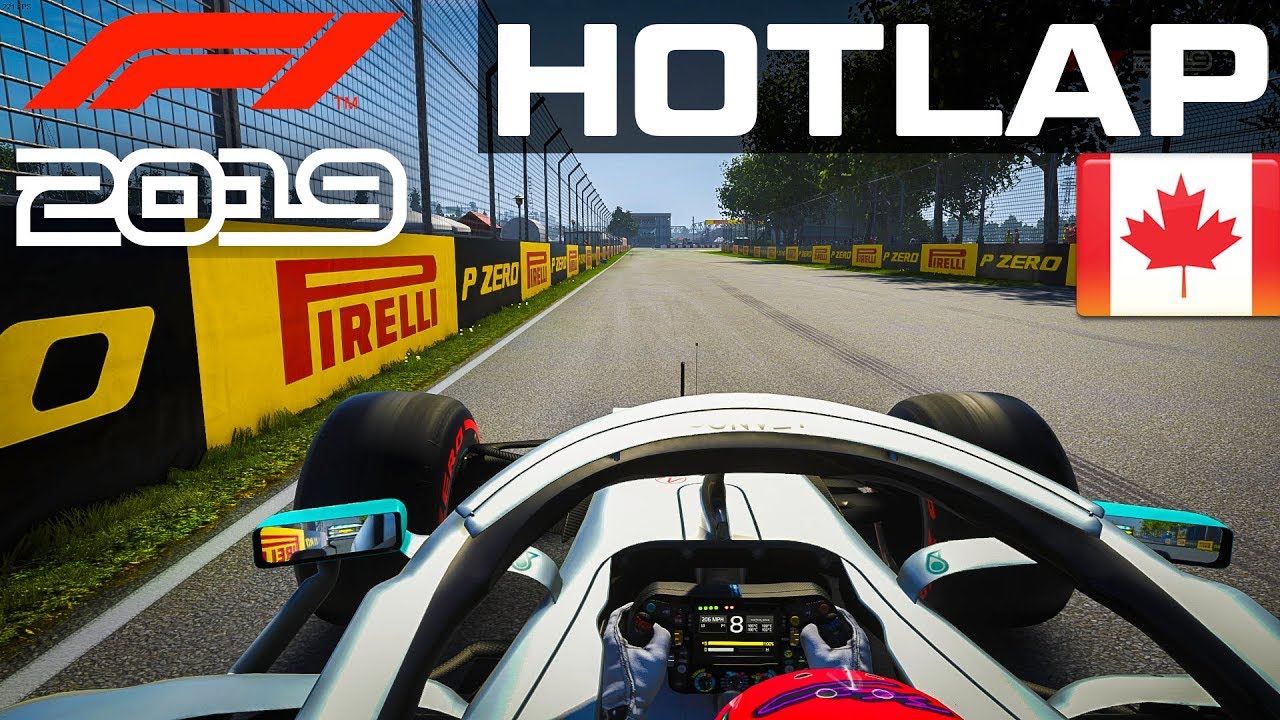 F1 2019 CANADA HOTLAP + SETUP (1:08.068)
