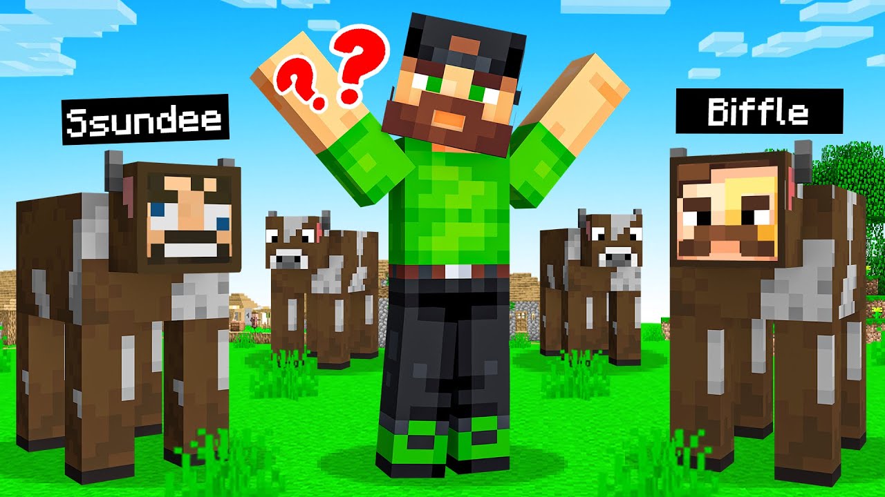 Reverse Hide and Seek in Minecraft (Sardines)