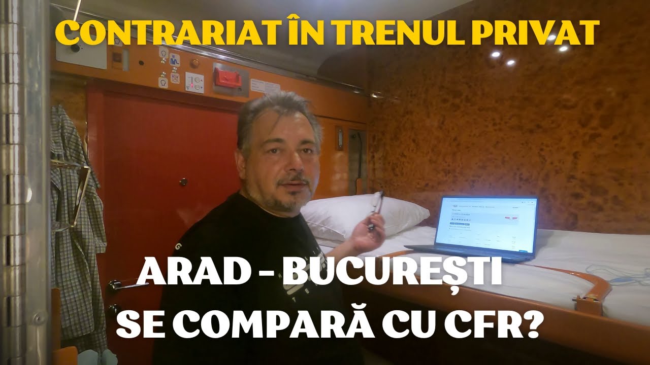 Călătoria cu trenul privat Astra Trans Carpatic de la Arad la București
