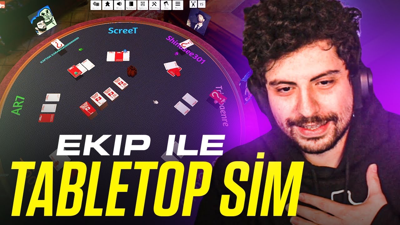 İDEAL KIZ ARKADAŞIMI ARIYORUM! | EKİP İLE MASA OYUNLARI | TABLETOP SIMULATOR | HYPE