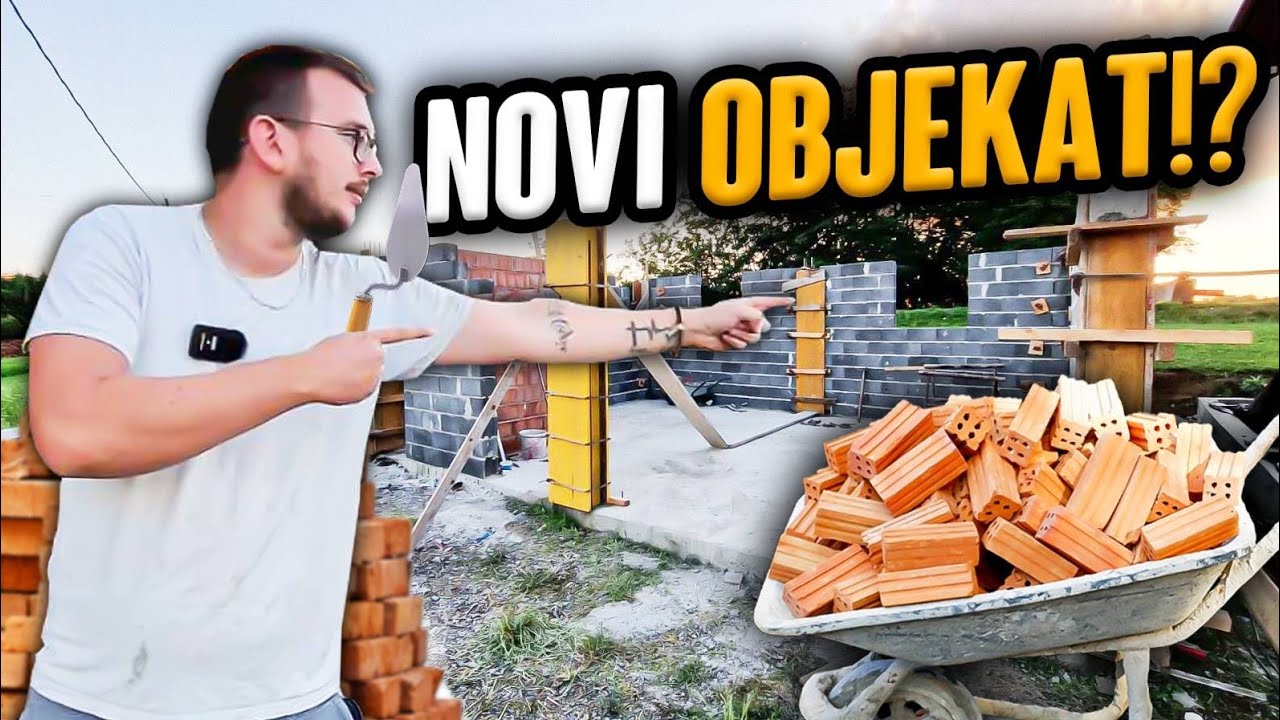 OKOLOKUĆNI POSLOVI #34 - GRADIMO NOVI OBJEKAT & POPRAVLJAMO ROTACIONU KOSU !!