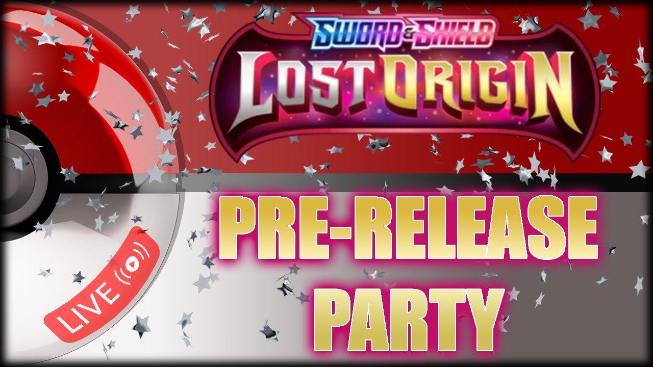 LIVE Pokemon Lost Origin Pre-Release PARTY !!!