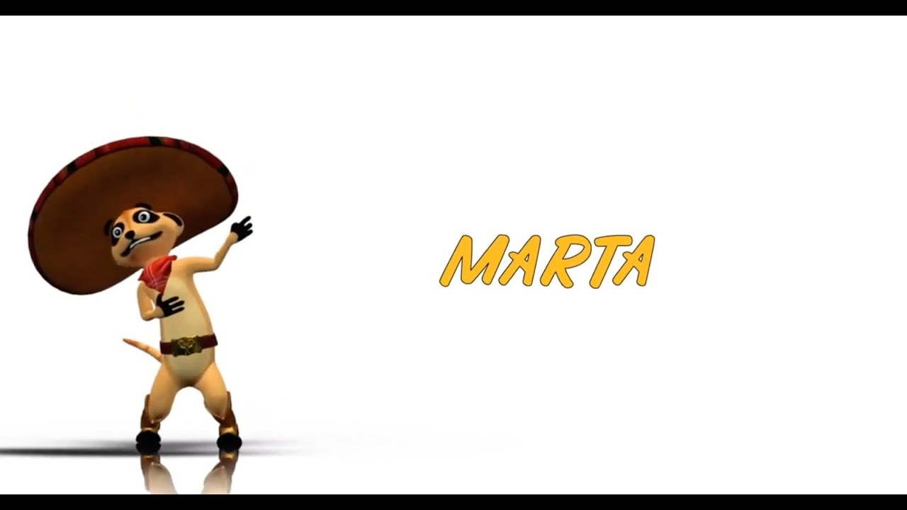 Las Mañanitas (Banda) Marta 🎈🎉 - [VideoLyric]