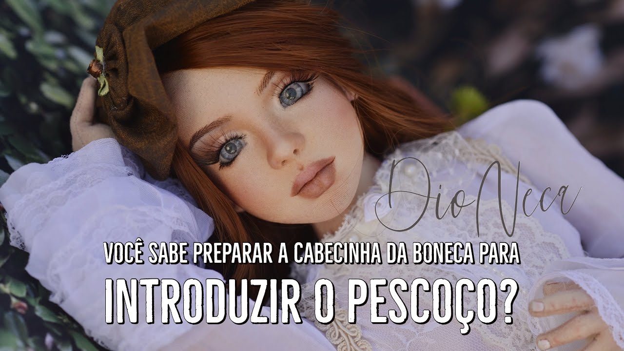 Articulação de cabeça: Boneca de pano❤️