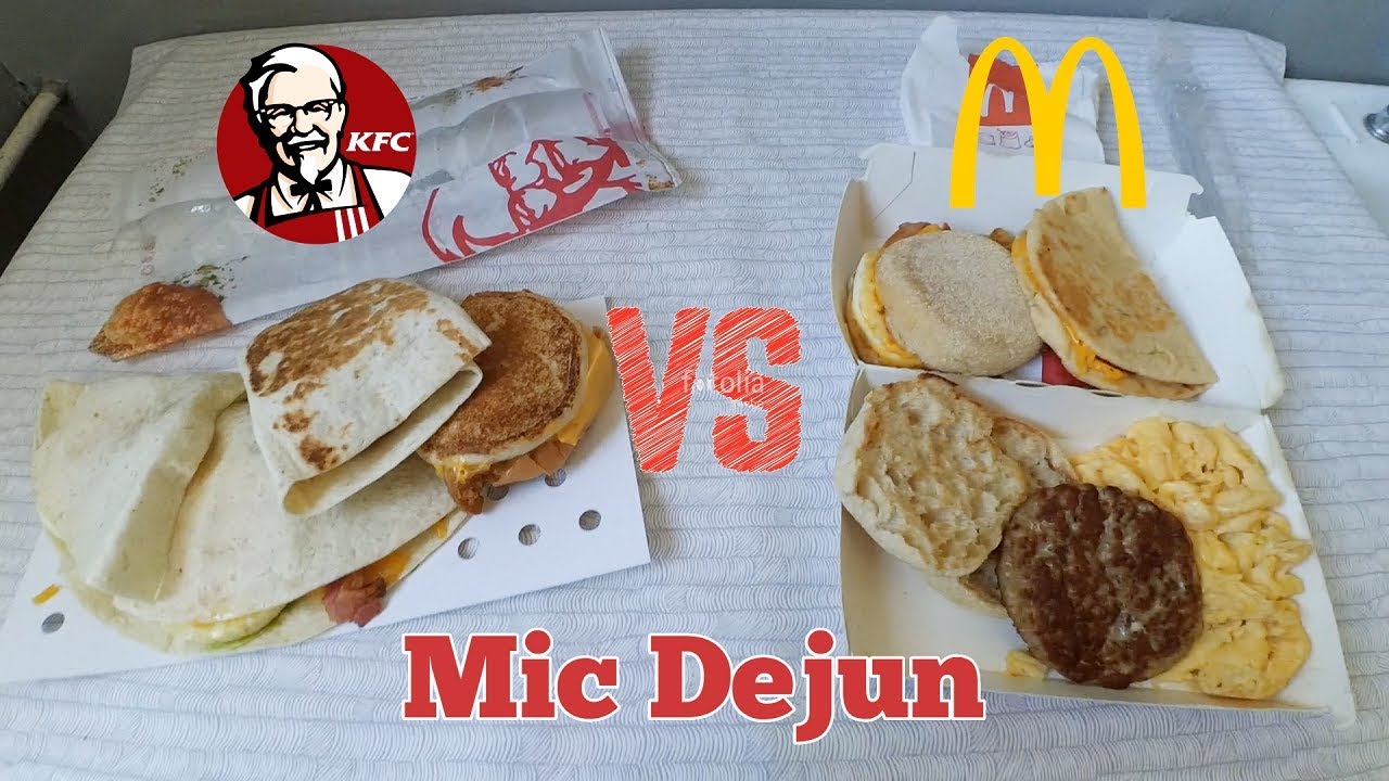 MIC DEJUN: KFC vs MCDONALD'S