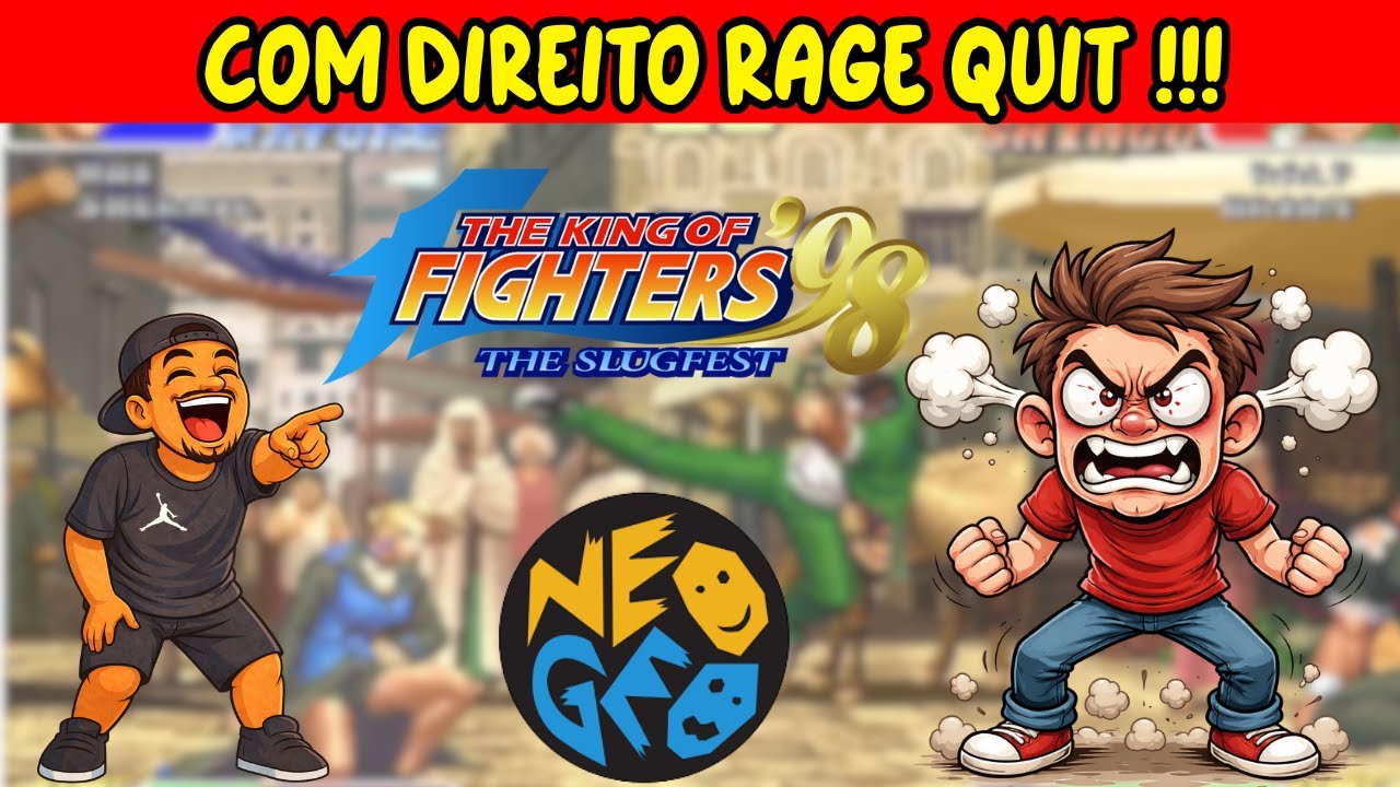💥💥 RETRANQUEIRO NERVOSINHO NÃO AGUENTOU #kof98