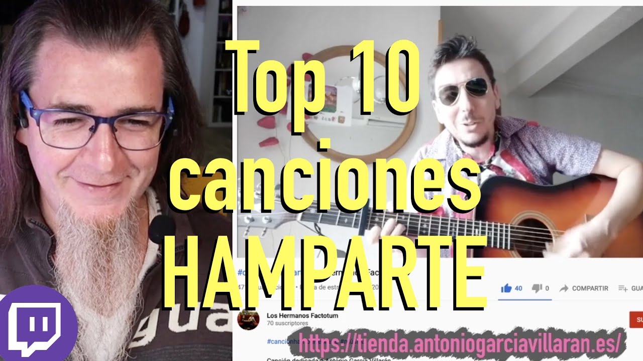 Las 10 mejores Canciones Hamparte del anticoncurso + Sorpresa final. #cancionhamparte