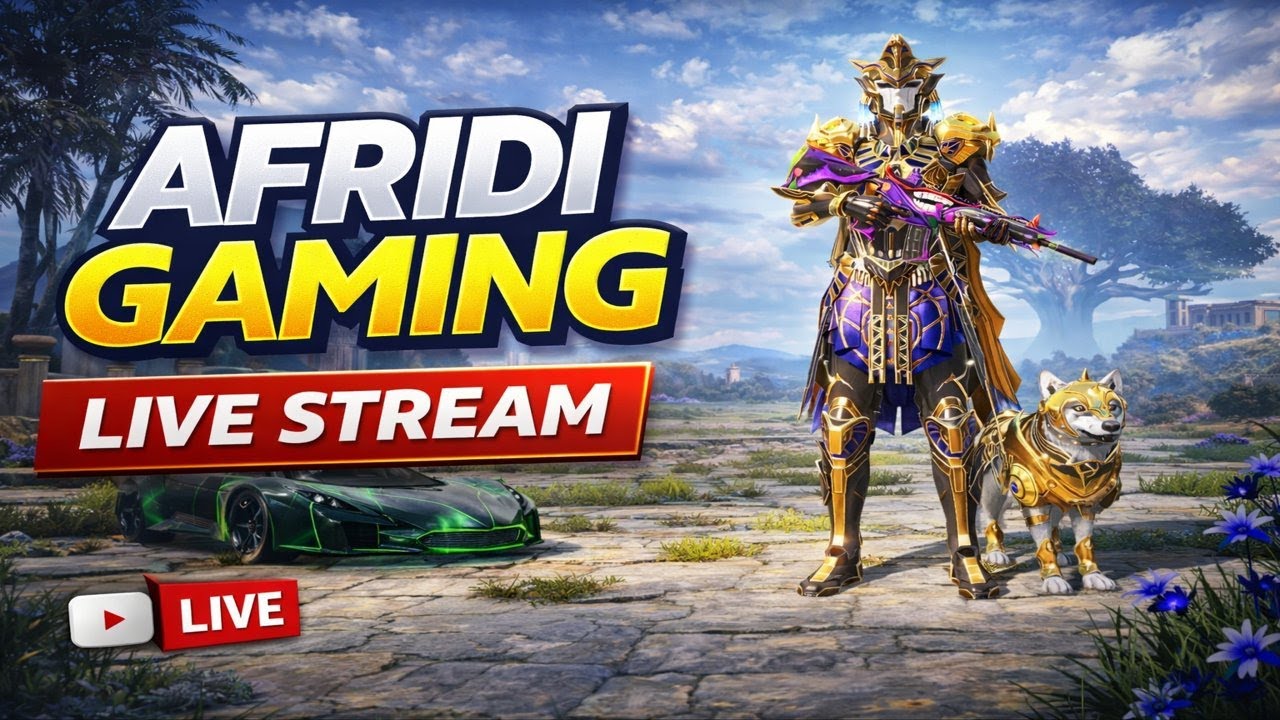 PUBG Live Stream | AFRIDI GAMING