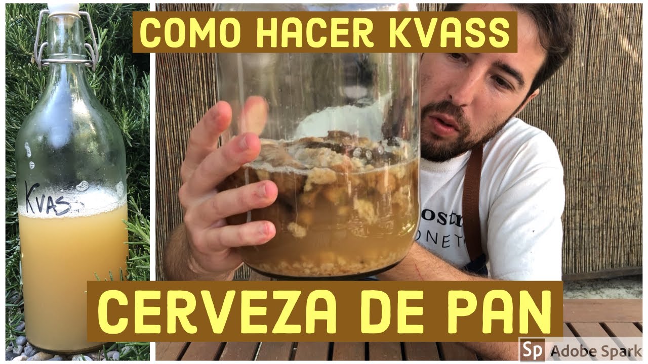Kvass de pan. Cerveza de pan - Receta
