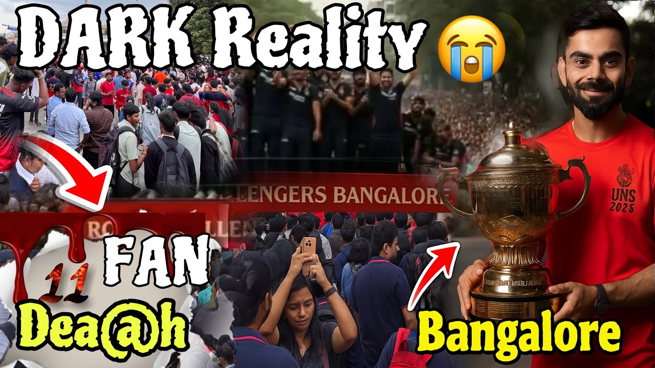 Dark Reality of 11 RCB Fan Dea@th | What was happening ?😱😱😭