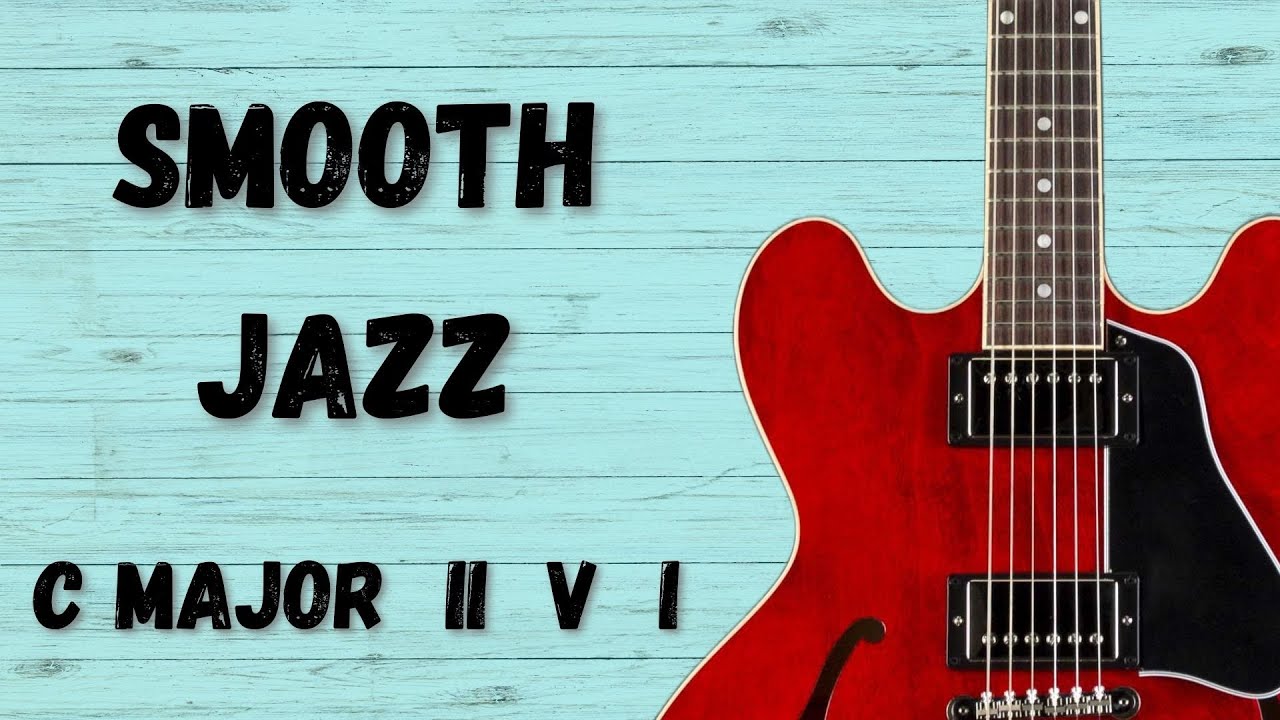 2 5 1 in C major - Slow SMOOTH JAZZ Backing Track