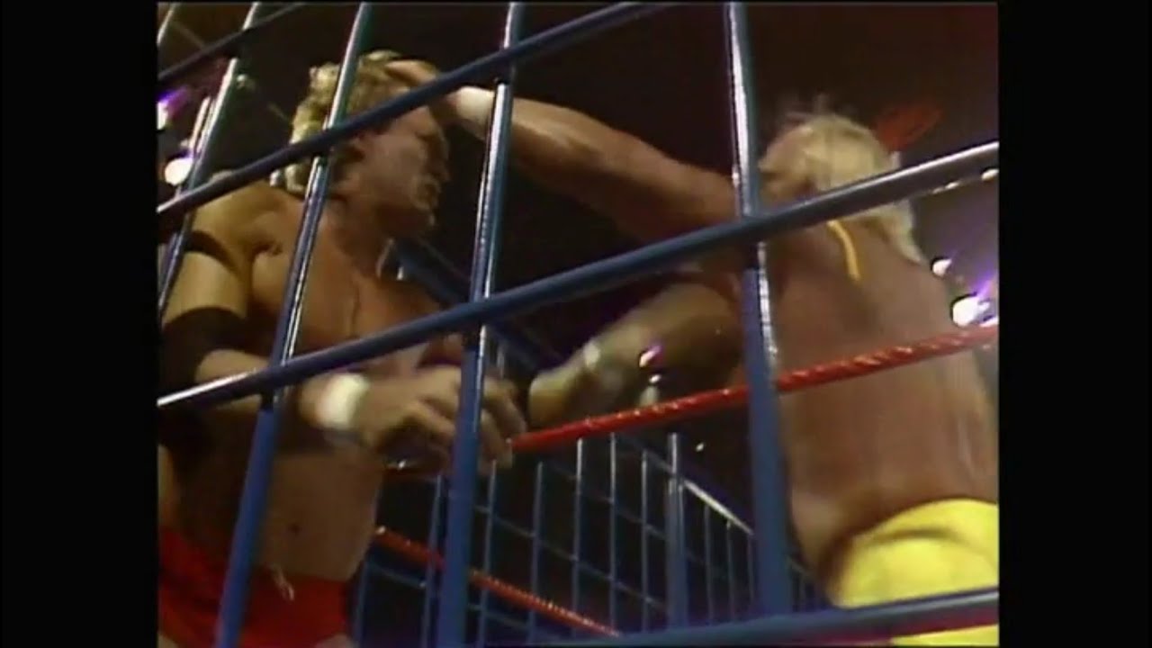 Hogan vs. Orndorff • Steel Cage • (WWF 1986)