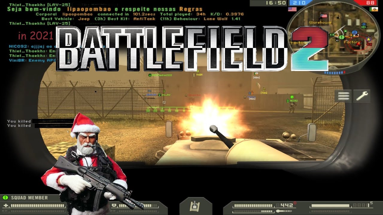 Battlefield 2 in 2021 (553-=CBF2= server)