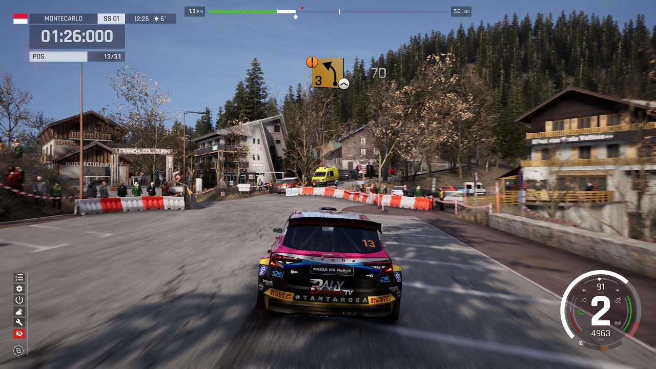 Assetto Corsa Rally - Fabia Rally2 Evo - Monte Carlo