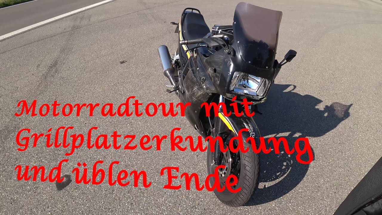 Motorradtour mit Grillplatzerkundung und üblen Ende - Der Grilljunky 647