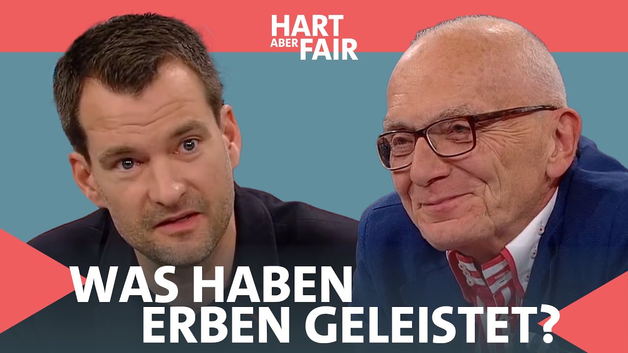 Ist Erben gerecht? Johannes Vogel (FDP) vs. Unternehmer Josef Rick | hart aber fair