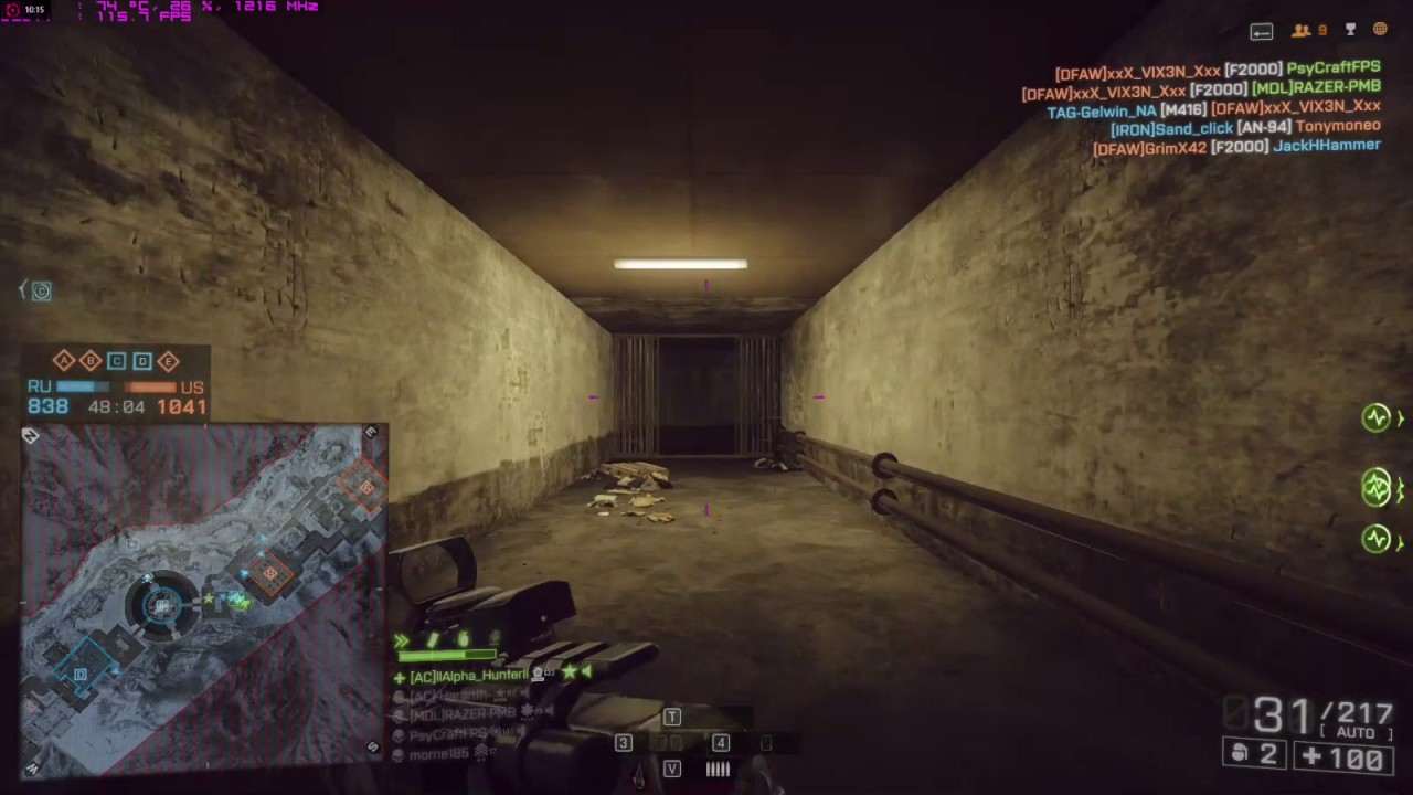 Battlefield 4 : Lockers Aek gameplay