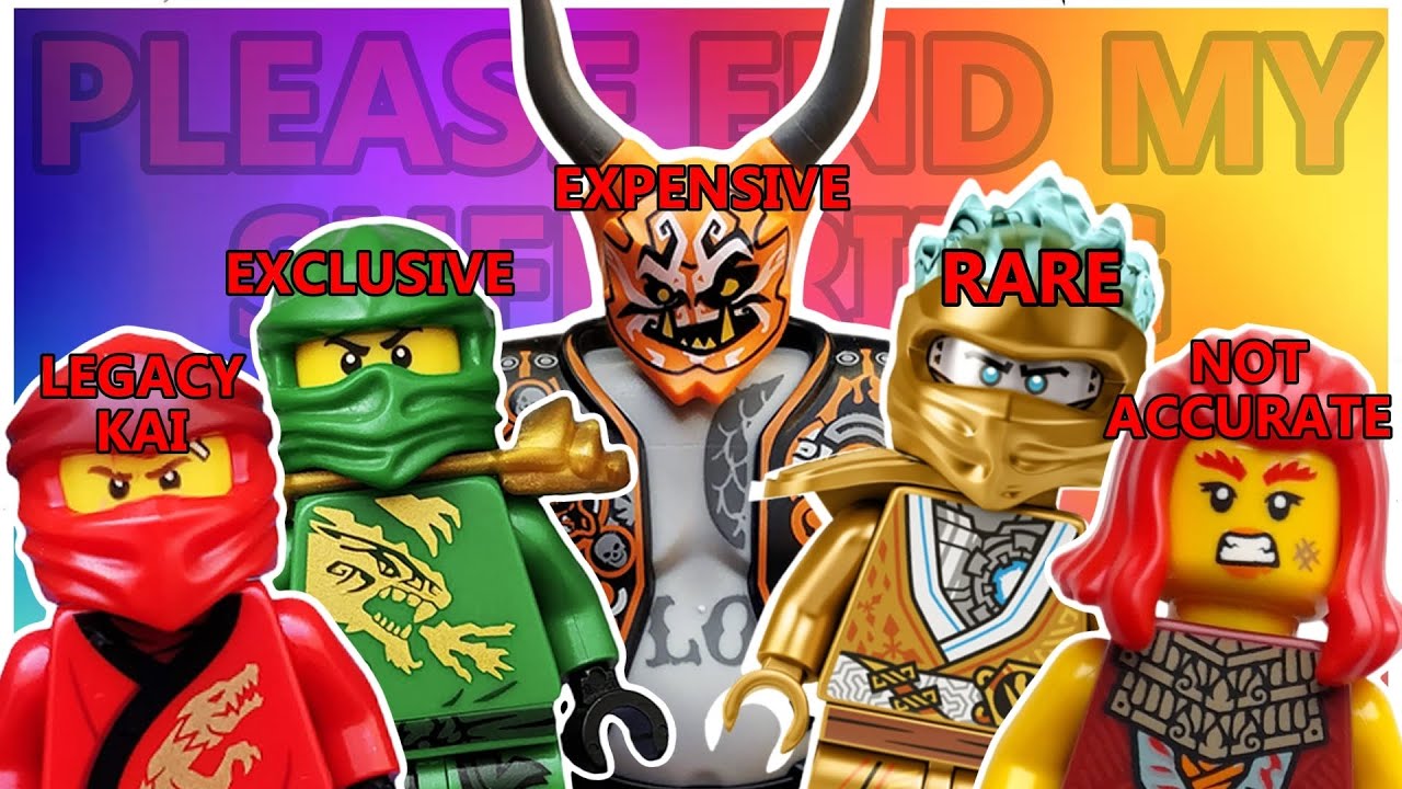 Collecting Lego Ninjago Minifigures is an Actual Nightmare