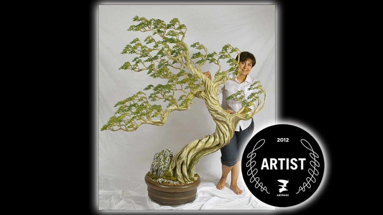 Art Prize 2012 Grand Rapids, MI - Bonsai Charm of the East by Oksana Loboda- sculpture