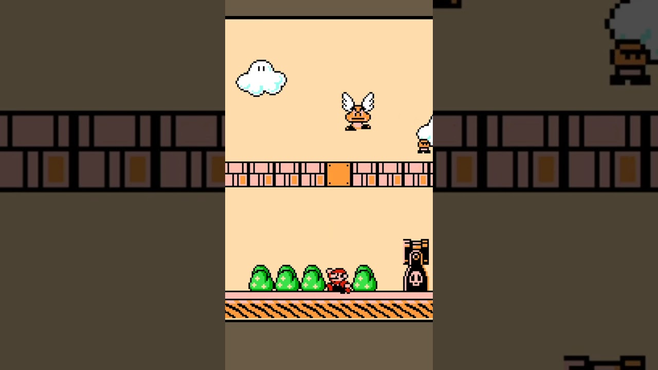 Paragoomba Glitch in Super Mario 3! 😆