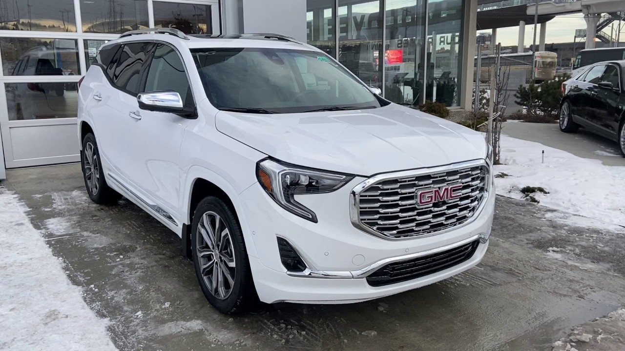 New White 2020 GMC Terrain Denali Review   - GSL GM City | Calgary