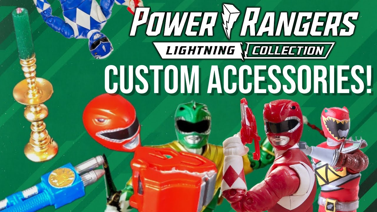 CUSTOM Power Rangers Lightning Collection Accessories!
