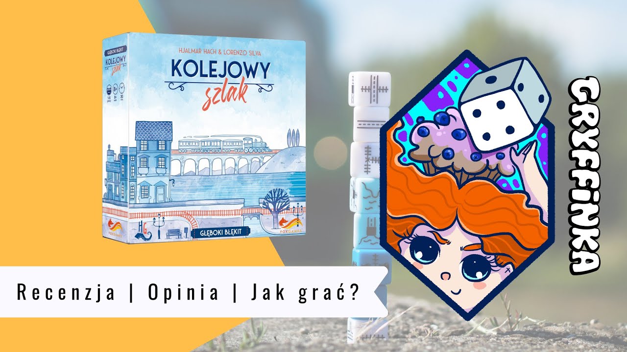 Kolejowy Szlak - Błękitna Głębia || Gra planszowa || Recenzja, opinia, jak grać?