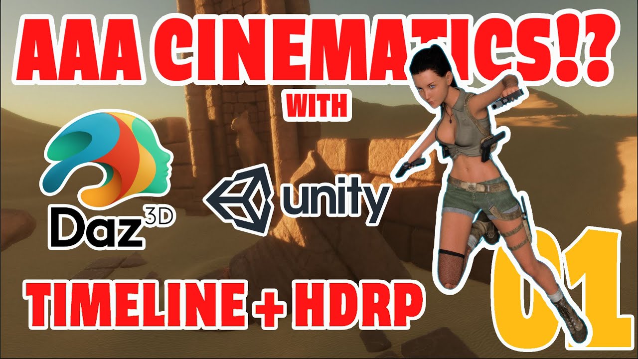 How to Create a Cinematic Video With Daz Studio and Unity HDRP | Part 1 | It’s Easier Than You Think