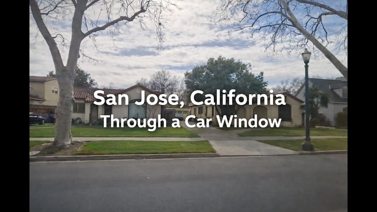 San Jose / Campbell (California) Through a Car Window | February 2025