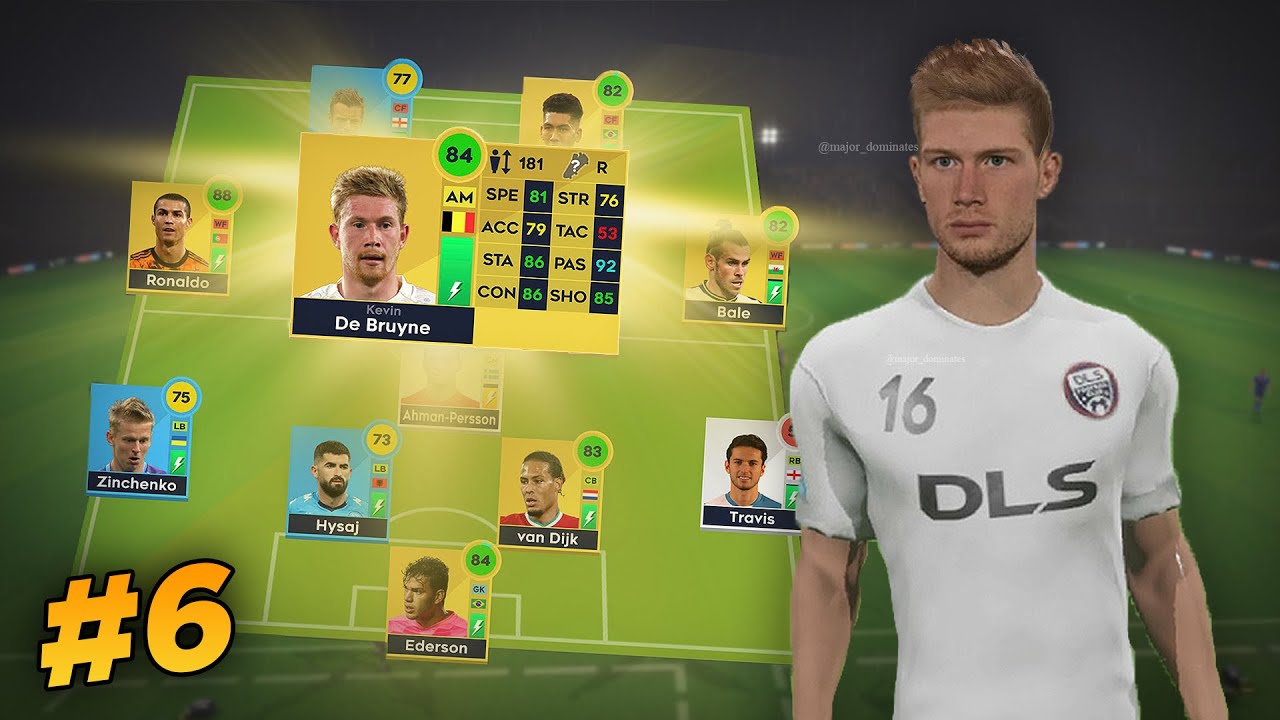 KEVIN DE BRUYNE!! - THE PLAYMAKER - DLS 21 Road To Glory [Ep 6]