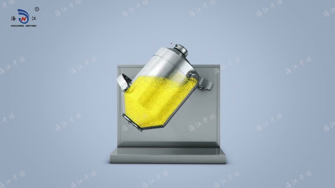 Industrial 3 Dimension Mixer; Grinder, Dryer, Granulator, Sieving Machine