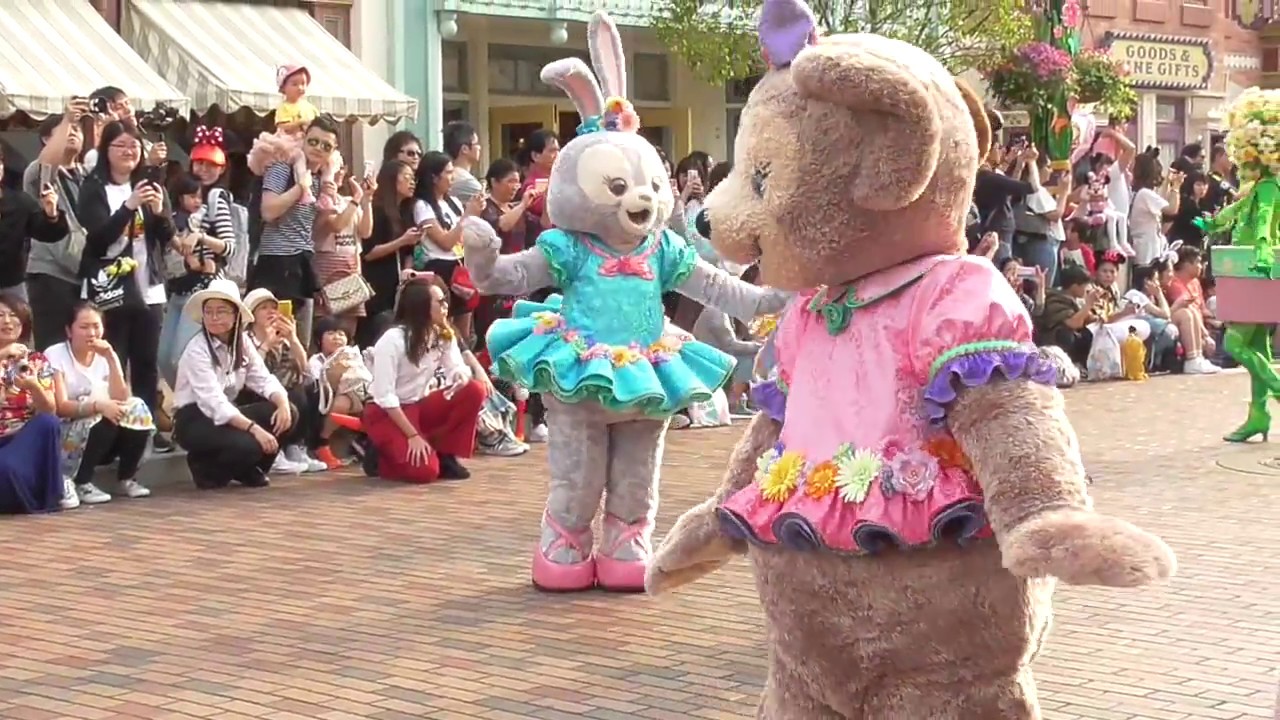 [HKDL] Disney Friends Springtime Processional 2018/3/26 [Duffy/Marty Store]