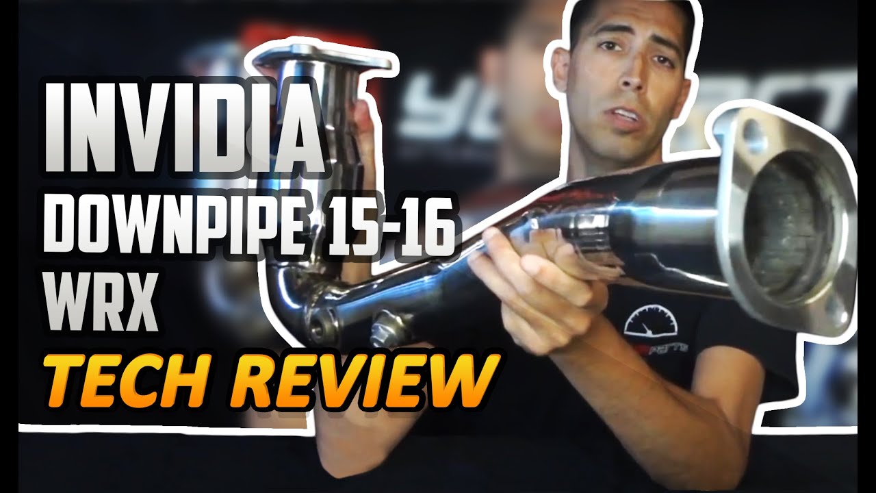 Invidia J Pipe / Downpipe Exhaust Tech Review fits 2015-2016 WRX