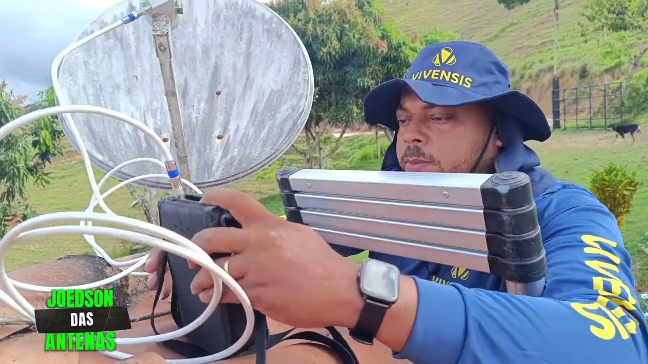 USEI A ANTENA DO CLIENTE E TOMEI CHUVA NA VOLTA.. HOJE FOI OSSO..
