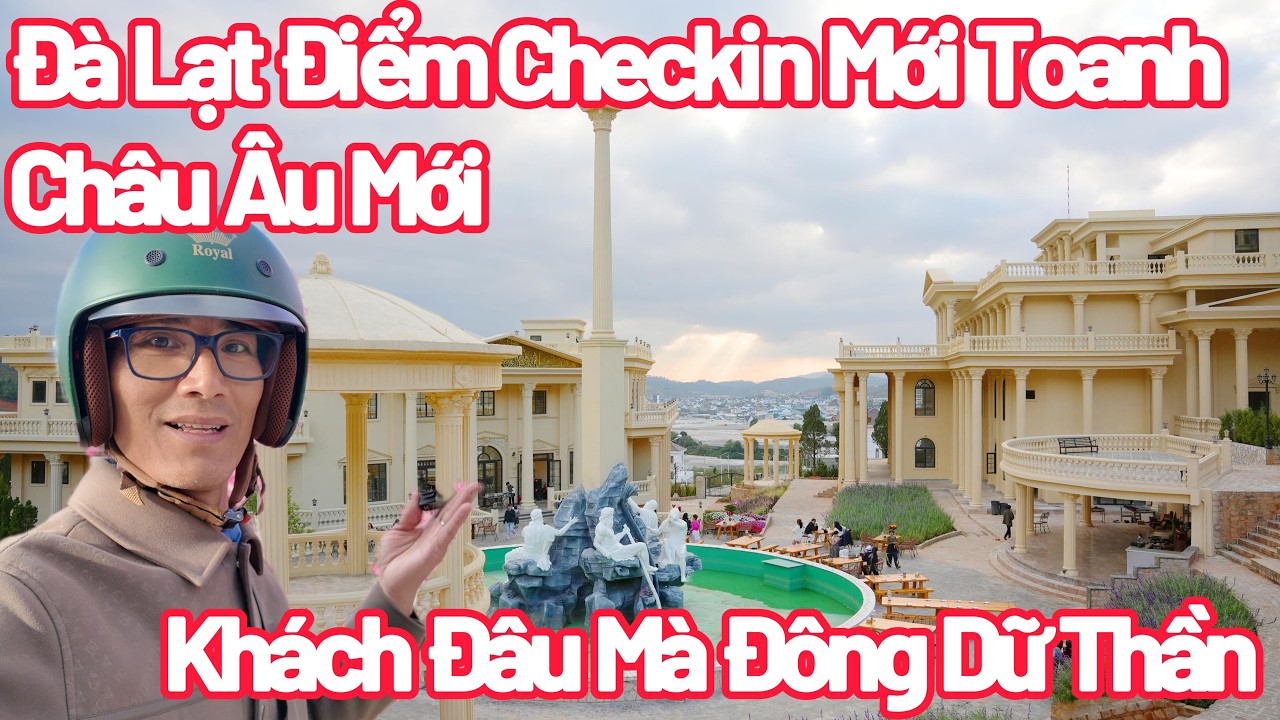 Đà Lạt Phát Hiện Khu Checkin Mới Toanh Quá Đẹp Khách Đông Dữ