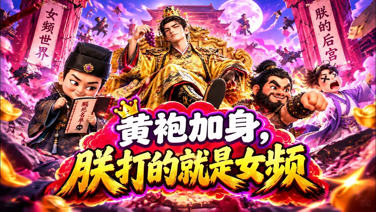 ✨【强推】《黄袍加身，朕打的就是女频》第1~262集 开局满朝恋爱脑？边关皇子强势登基手撕言情剧本#漫野推文#穿越#末世#异能#都市#动漫#漫剧#AI#AI短剧#动态漫画