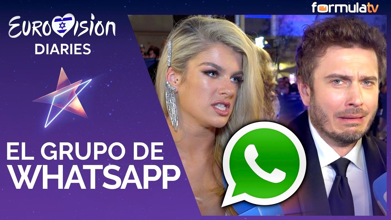 El WhatsApp de Eurovisión 2019: ¿Qué representantes están en el grupo?