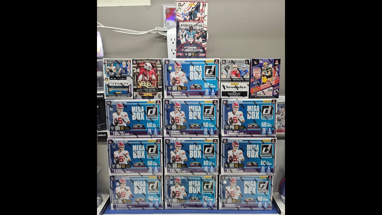 Break 442 - 2025 Rookies & Stars Football Hobby + Donruss Mega Half Case Break