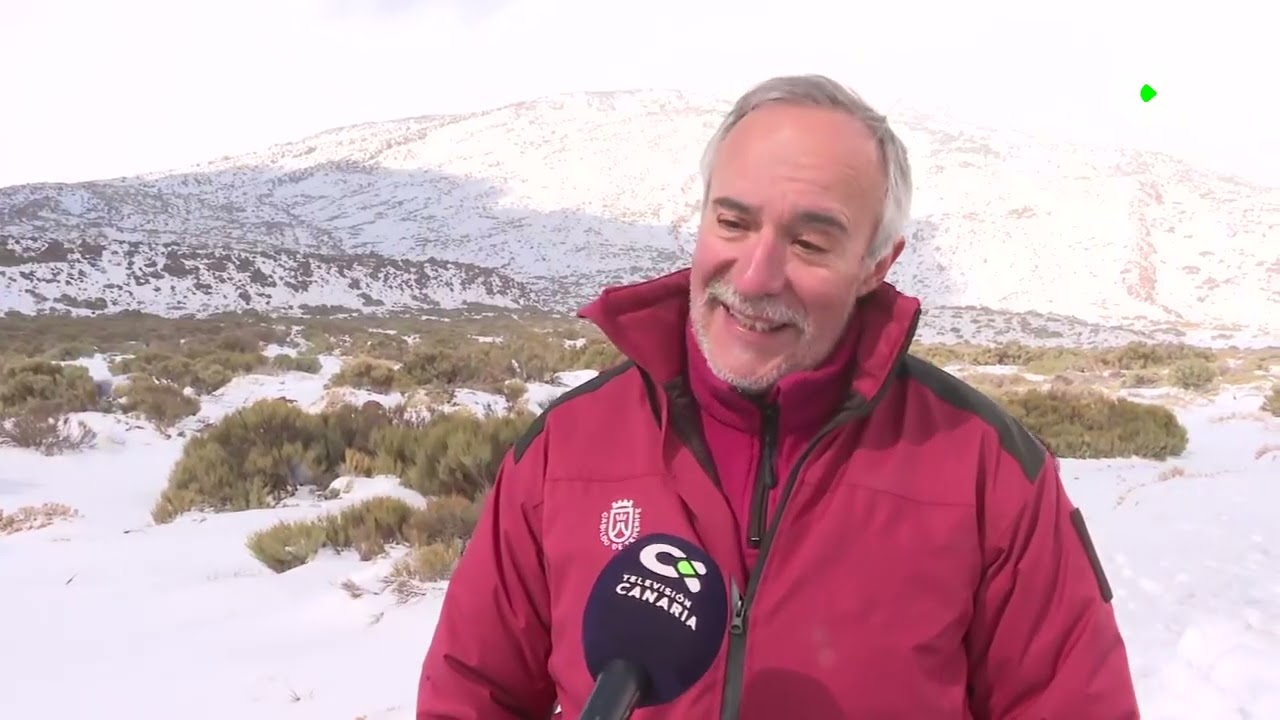 Nevada en El Teide