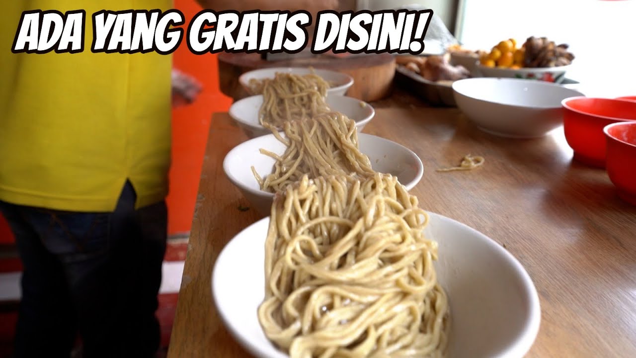 BAKMI TELOR BEBEK YANG PENUH GRATISAN!!!
