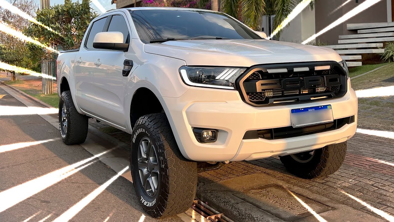 INSTALEI O FAROL LED DO MUSTANG NA RANGER