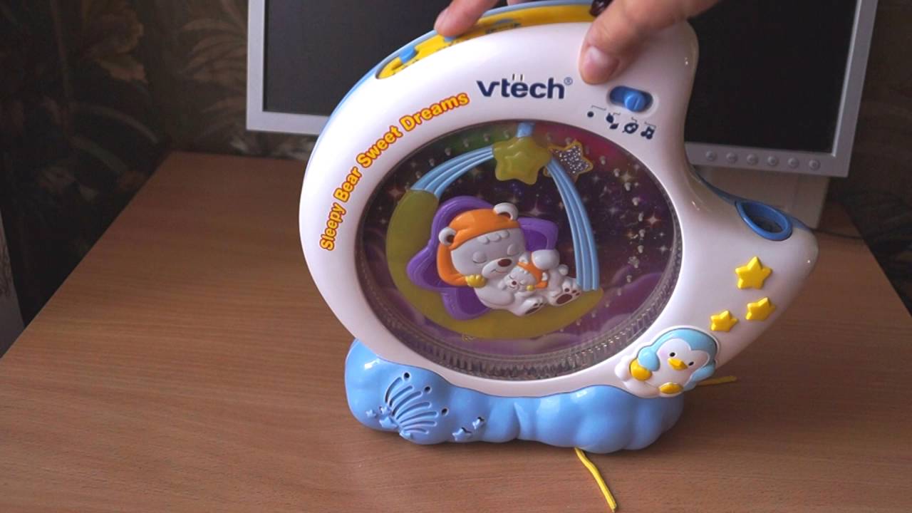 Детская игрушка ночник, светильник, проектор, фирма Vtech, обзор