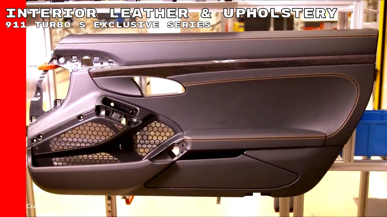 Porsche 911 Turbo S Exclusive Series Interior Leather & Upholstery