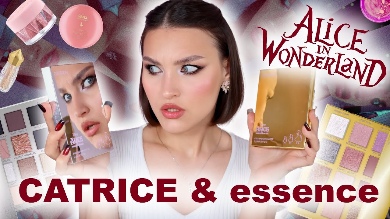 CATRICE & essence⏰ Alice in Wonderland! Обзор коллекции!