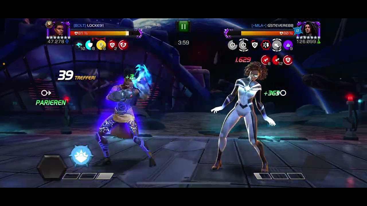 Mcoc AW season!! Shuri vs Photon R4 Node 28