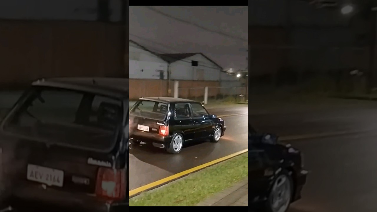 Fiat Uno Turbo 🤩🚗🔥 Acelerando! #shorts #carros #fiat #uno #turbo