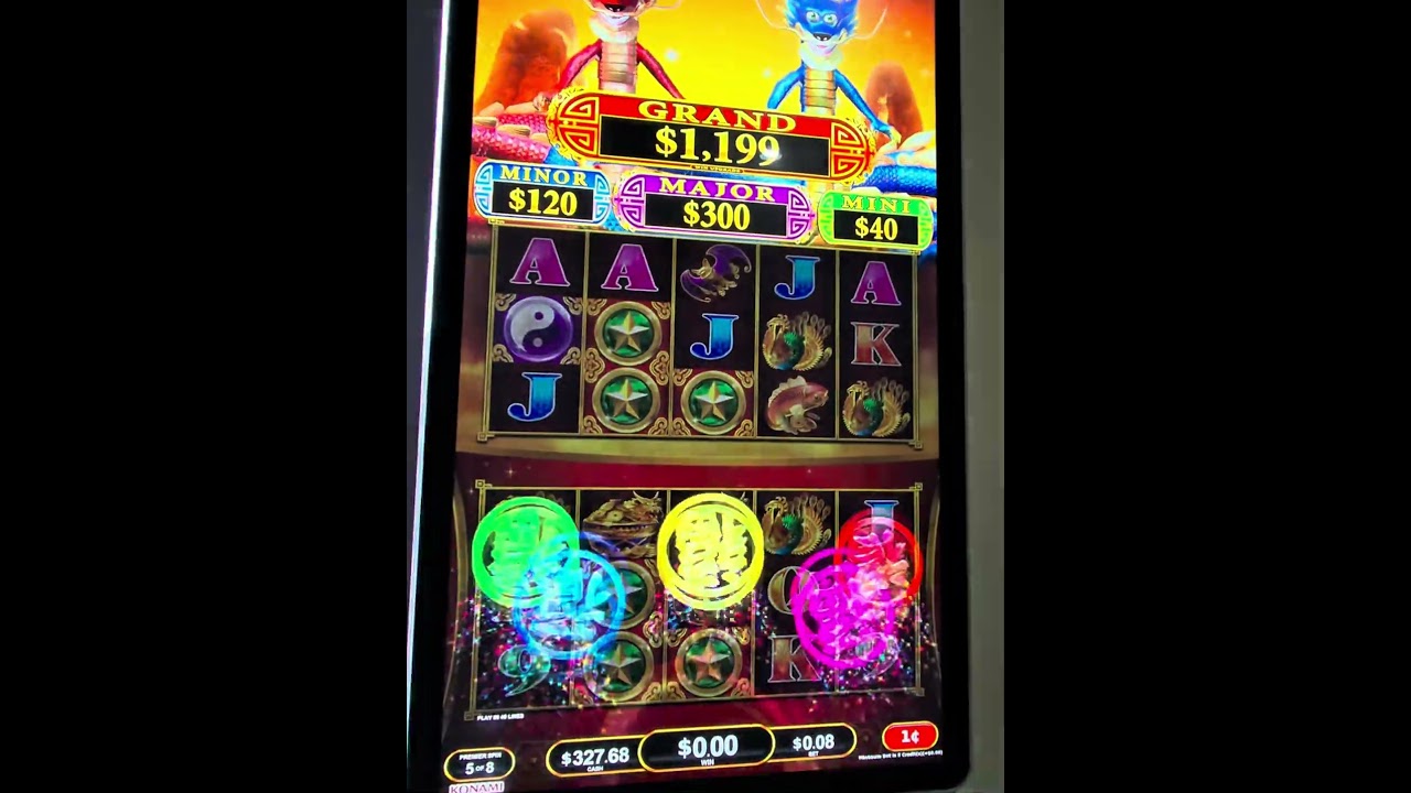 We got a DOUBLE pop on Fortune Bags slot machine Check out this bonus feature Illinois slot parlor