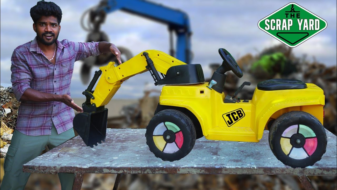 Monster JCB RESTORATION.!💯From Scrap Yard | RC Backhoe Loader Repair | Mr.Village Vaathi