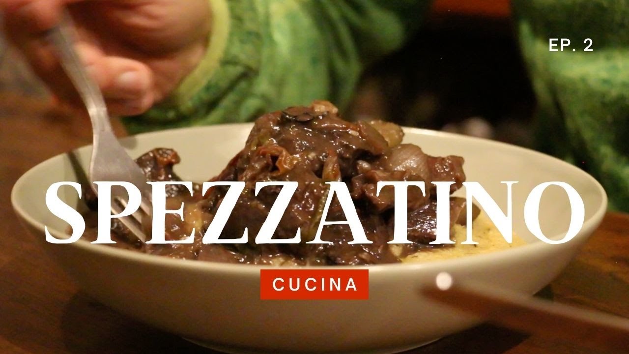 Baita autunno: spezzatino con polenta nel camino, Dutch Oven su fuoco di legna (ASMR, Ep. 2)